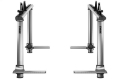 Picture of Thule Xsporter Pro Multi-Height Aluminum Truck Rack w-Load Stops & Locks - Silver