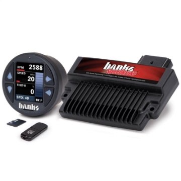 Picture of Banks Power 04-05 Chevy 6-6L LLY Banks Speedbrake w- iDash 1-8 DataMonster