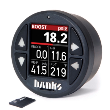 Picture of Banks Power iDash 1-8 DataMonster Upgrade Kit for 03-07 Ford 6-0L Power Stroke Six-Gun-EconoMind