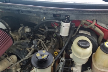 Picture of J&L 05-10 Ford F-150 5-4L Driver Side Oil Separator 3-0 - Clear Anodized