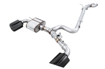 Picture of AWE Tuning 18-19 Audi TT RS 8S-RK3 2-5L Turbo Track Edition Exhaust - Diamond Black RS-Style Tips