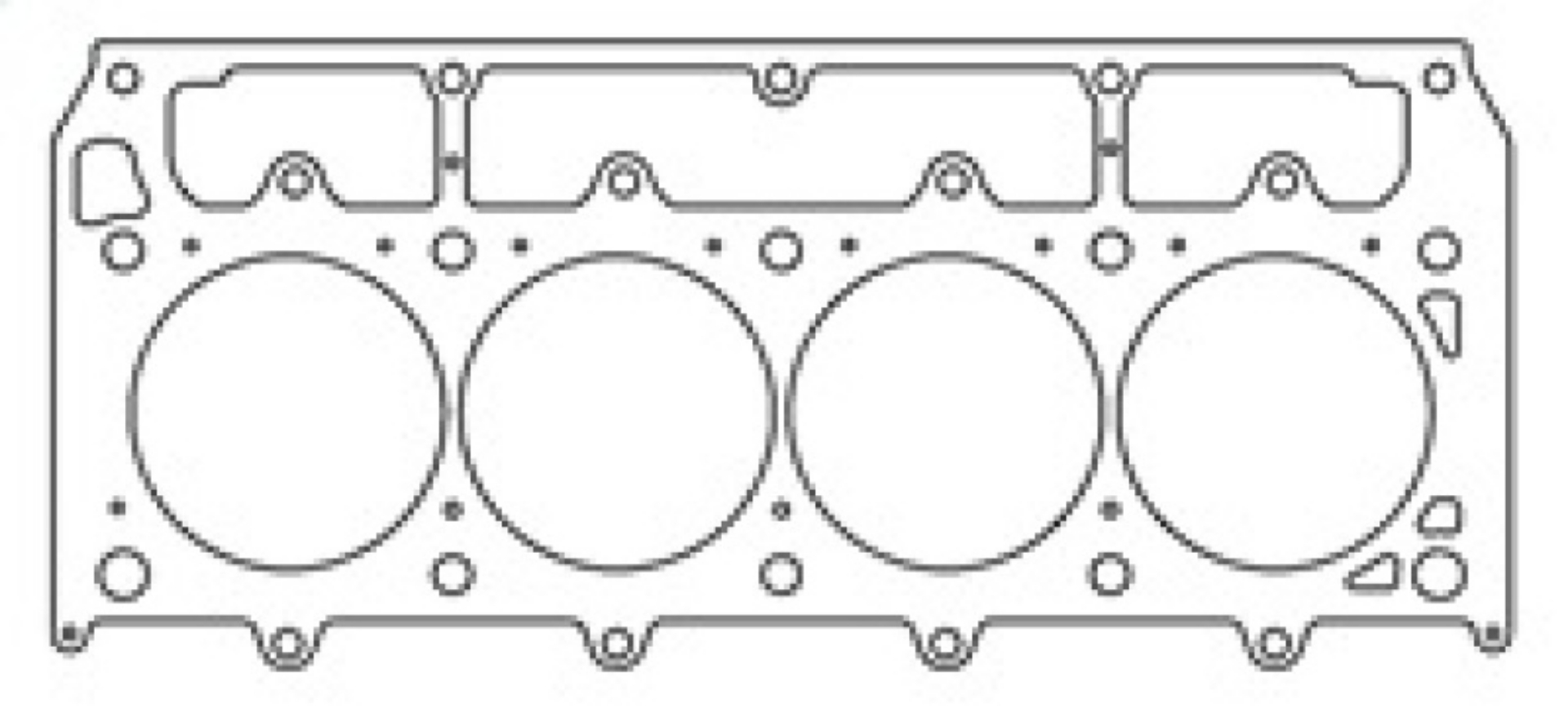 Picture of Cometic GM LSX 4-185in Bore -060in MLS-5 Left Head Gasket
