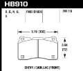 Picture of Hawk 15-16 Cadillac XTS - Chevrolet Corvette HP+ Front Brake Pads