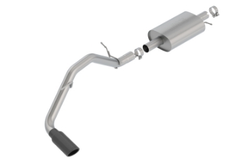 Picture of Borla 2019 Ford Ranger XL-XLT-Lariat 2-3L 2-4WD WB S-Type Catback Exhaust w- Blk Chrome Tip