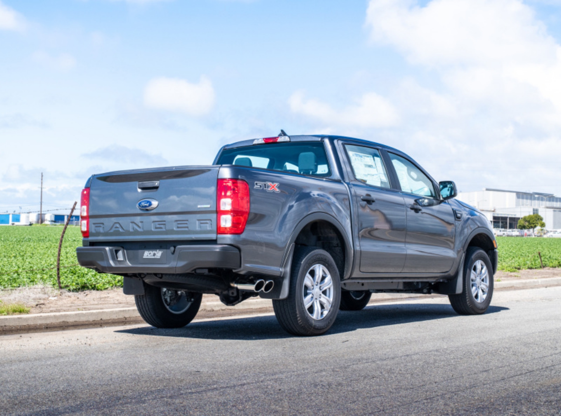 Picture of Borla 2019 Ford Ranger XL-XLT-Lariat 2-3L 2-4WD WB S-Type Catback Exhaust w- Dual Chrome Tips