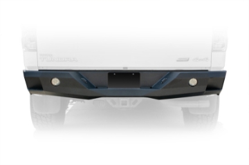 Picture of DV8 Offroad 07-13 Toyota Tundra Rear Bumper Winch Ready - Black Powdercoat