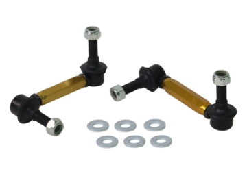 Picture of Whiteline 06-09 Toyota FJ Cruiser GSJ10 - 09+ GSJ15 Front Adjustable Heavy Duty Sway Bar Link Kit