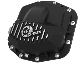 Picture of aFe Power Pro Series Front Differential Cover Black Dana M210 18-19 Jeep Wrangler JL 2-0L t