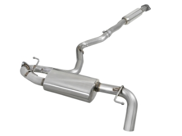 Picture of aFe POWER Takeda 2-5in 304 SS Cat-Back Exhaust System Subaru Crosstrek 18-19 H4-2-0L