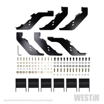 Picture of Westin 2019 Ford Ranger Supercrew PRO TRAXX 4 Oval Nerf Step Bars - SS
