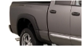 Picture of Bushwacker 19-22 Ram 1500 Excl- Rebel-TRX 76-3 & 67-4in Bed OE Style Flares 2pc Rear - Smooth Blk