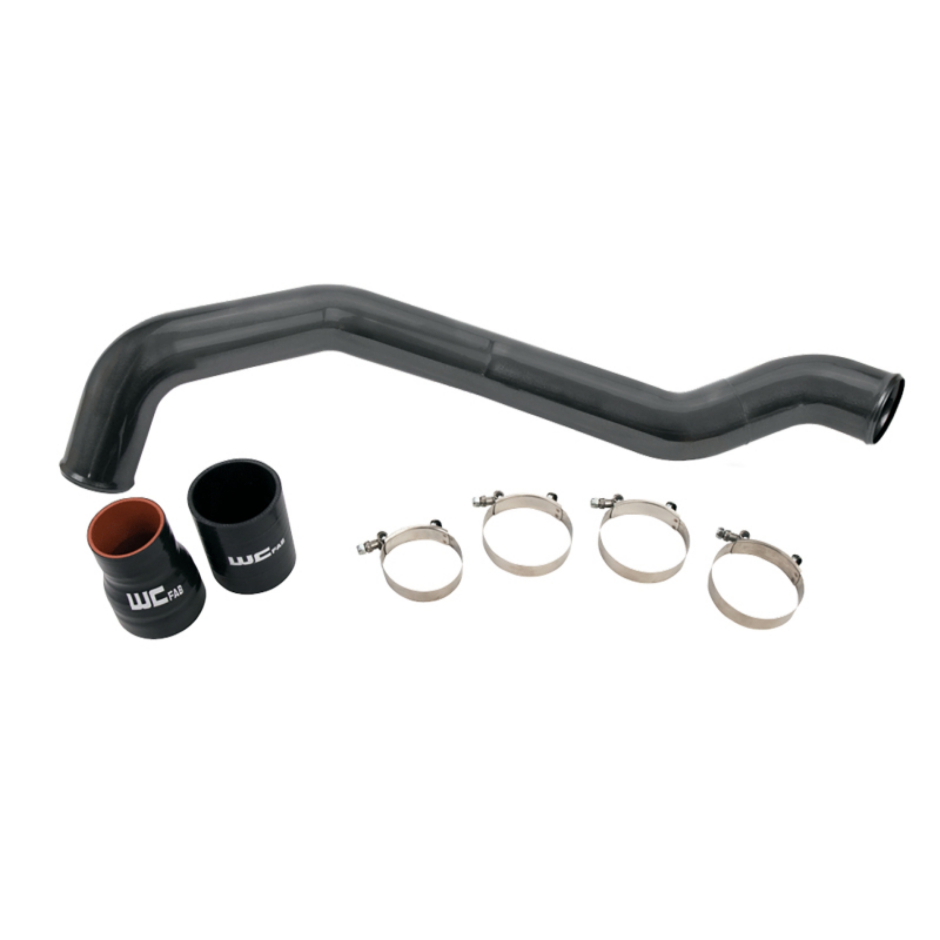 Picture of Wehrli 04-5-10 Chevrolet 6-6L LLY-LBZ-LMM Duramax Driver Side 3in Intercooler Pipe - Bengal Blue