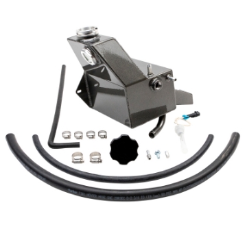 Picture of Wehrli 13-18 Dodge 6-7L Cummins OEM Placement Coolant Tank Kit - Gloss Black
