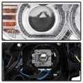 Picture of Spyder 08-10 BMW F92 3 Series Proj Headlight - High Beam H3 DRL LED - Chrome - PRO-YD-BMWE9208-DRL-C