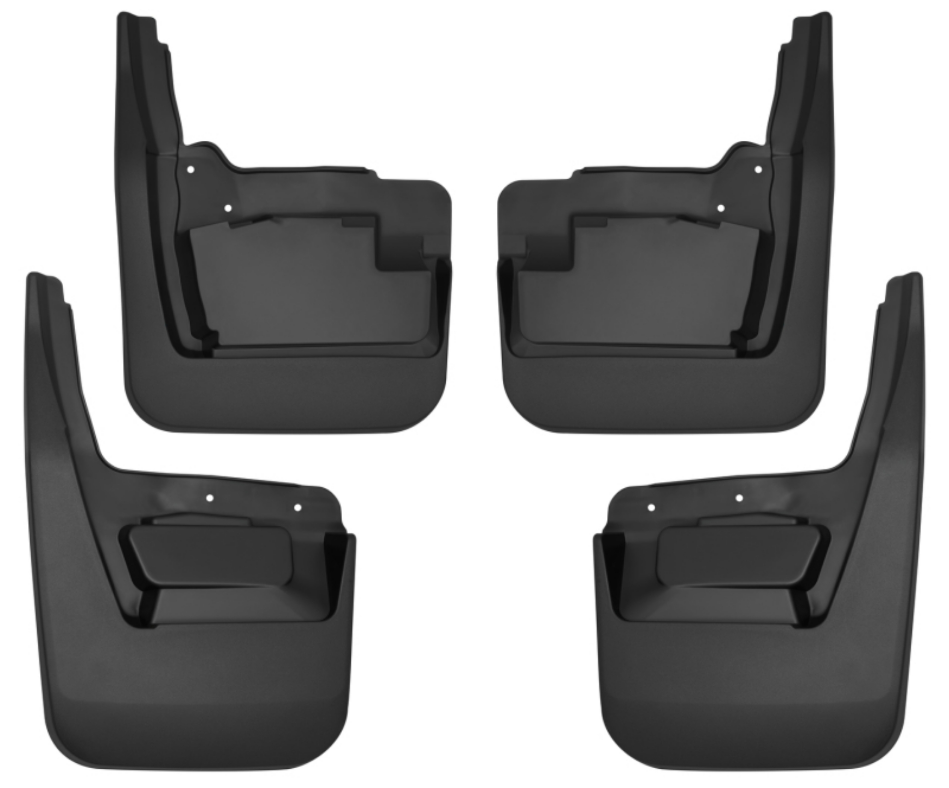 Picture of Husky Liners 19-23 GMC Sierra 1500 Custom-Molded Front and Rear Mud Guards