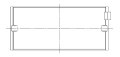 Picture of ACL Nissan L20-L24-L28 1998cc-2393cc-2753cc STD Size High Perf Main Bearing Set w--001 Oil Clearance