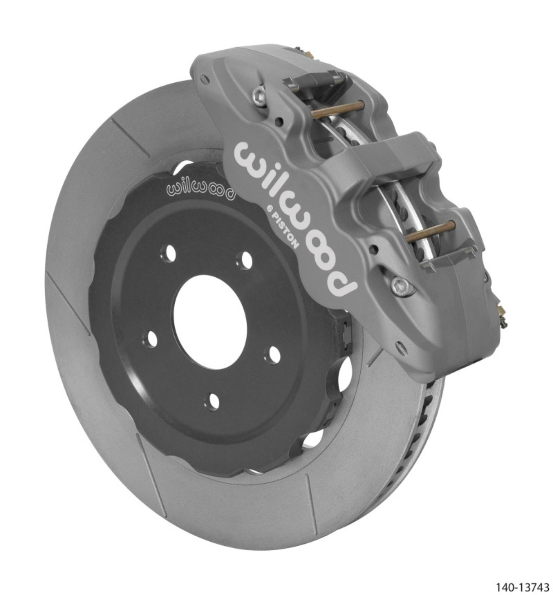 Picture of Wilwood AERO6-QS-ST Front 14-00in Race Kit - Type 3 Anodized 97-04 Corvette C5-Z06 05-13 C6