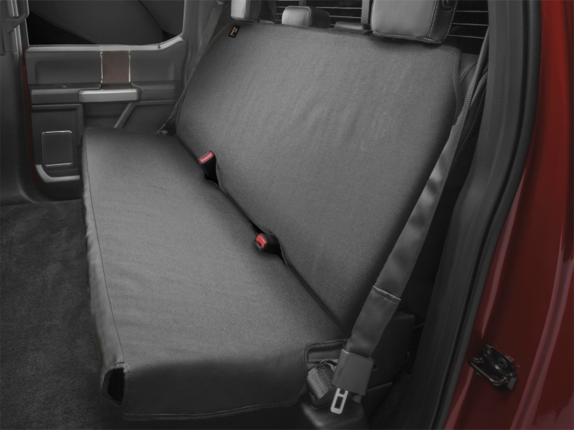 Picture of WeatherTech Seat Protector Seat Width 60in- - Depth 19in- - Back Height 23in- - Black