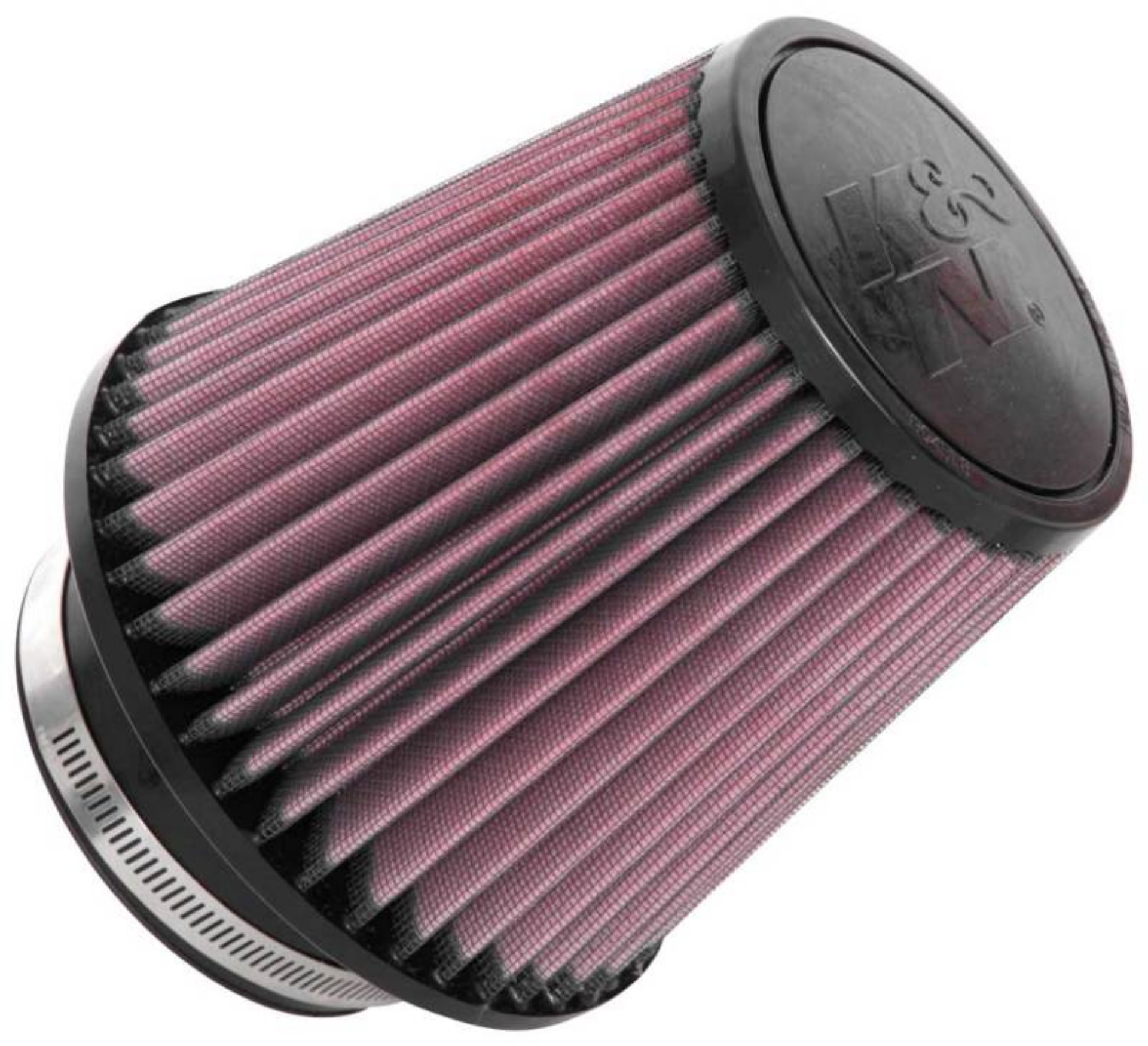 Picture of K&N Universal Clamp-On Air Filter 4in FLG - 6-1-2in B - 4-1-2in T - 6in H