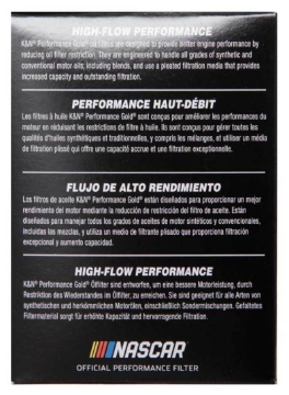 Picture of K&N Performance Oil Filter for 2010+ Mercedes Benz GLE350D 3-0L V6 DSL 2-75in OD x 3-625in H