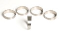 Picture of Ticon Industries 1-5in 45 Degree 2-55in CLR Tight Radius 1mm Wall Titanium Pie Cuts - 5pk