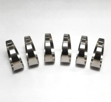 Picture of Ticon Industries 1-5in 7-5 Degree 2-25in CLR Loose Radius 1mm Wall Titanium Pie Cuts - 6pk