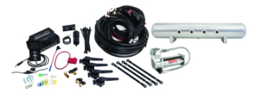 Picture of Air Lift Performance 3H 1-4 Air Line 5 Gal  Raw Aluminum Tank VIAIR 444C Comp