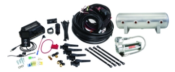 Picture of Air Lift Performance 3H 3-8 Air Line 2-5 Gal  Raw Aluminum Tank VIAIR 444C Comp