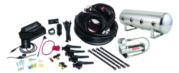Picture of Air Lift Performance 3H 1-4 Air Line 2-5 Gal  Polished Aluminum Tank VIAIR 444C Comp
