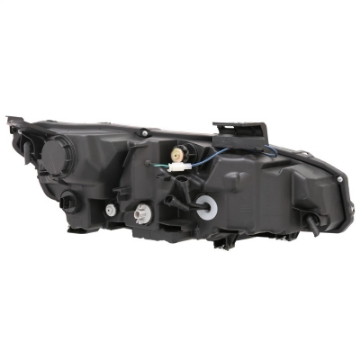 Picture of ANZO 16-17 Honda Civic Projector Headlights Plank Style Black w-Amber-Sequential Turn Signal