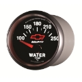 Picture of Autometer GM Bowtie Black 2-1-16in 100-250 F Pedestal Electronic Water Temp Gauge