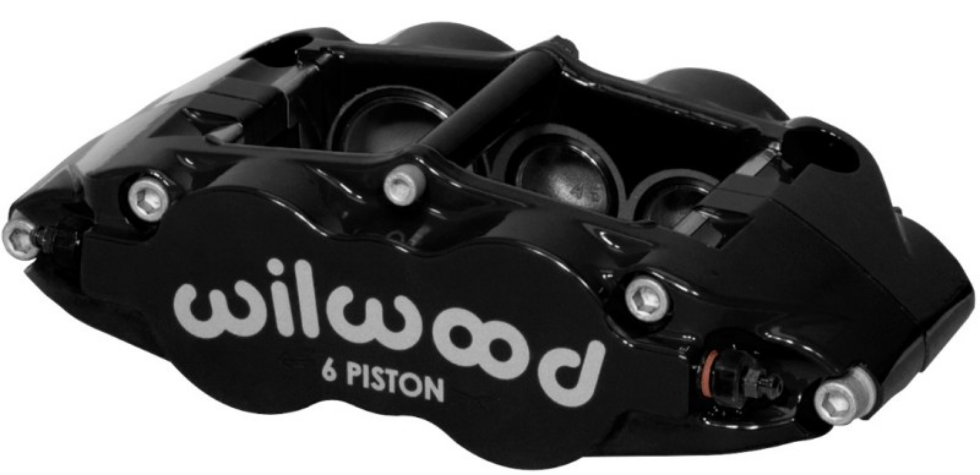 Picture of Wilwood Caliper-Forged Narrow Superlite 6R-L-H - Aluminum 1-75-1-25in-1-25in Pistons - 1-10in Rotor