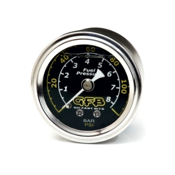 Picture of GFB Fuel Pressure Gauge Suits 8050-8060 40mm 1-1-2in 1-8MPT Thread 0-120PSI