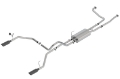 Picture of Borla 16-19 Nissan Titan 5-6L V8 2WD-4WD S-Type Catback Exhaust - Black Chrome Tips