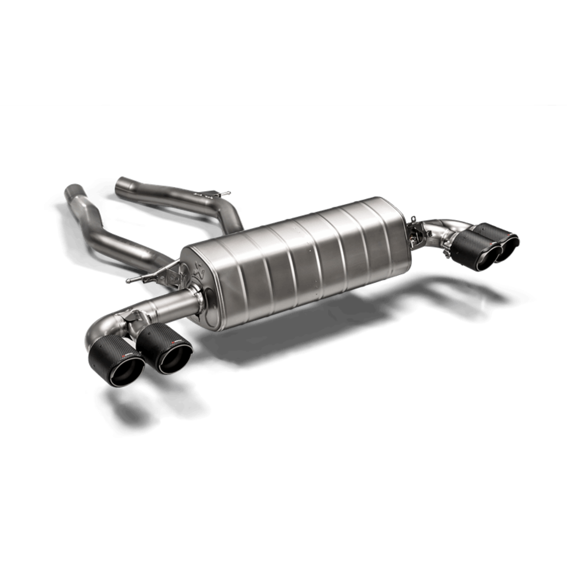 Picture of Akrapovic 2019 BMW Z4 M40i G29 Slip-On Line Titanium w-Carbon Fiber Tips