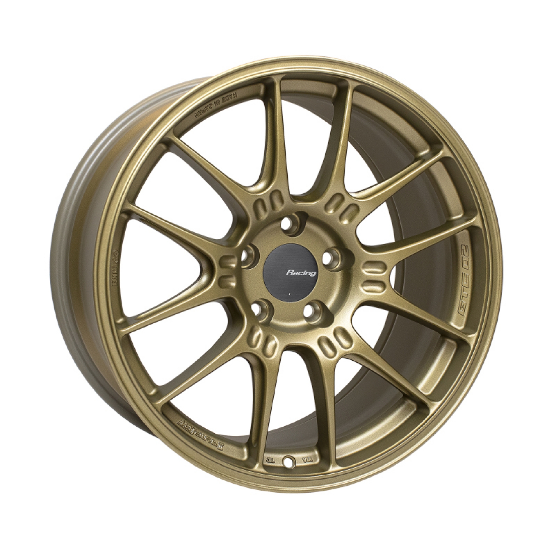 Picture of Enkei GTC02 18x9-5 5x114-3 40mm Offset 75mm Bore Titanium Gold Wheel