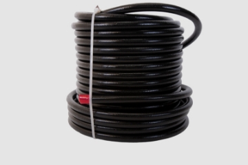 Picture of Aeromotive PTFE SS Braided Fuel Hose - Black Jacketed - AN-06 x 8ft
