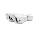 Picture of Mishimoto 14-16 Ford Fiesta ST 1-6L 2-5in Stainless Steel Cat-Back Exhaust w- Polish Tips