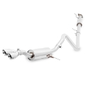 Picture of Mishimoto 14-16 Ford Fiesta ST 1-6L 2-5in Stainless Steel Resonated Cat-Back Exhaust w- Polish Tips