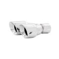 Picture of Mishimoto 14-16 Ford Fiesta ST 1-6L 2-5in Stainless Steel Resonated Cat-Back Exhaust w- Polish Tips