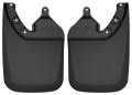 Picture of Husky Liners 2016 Toyota Tacoma w- OE Fender Flares Custom Molded Rear Mud Guards - Black