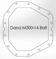 Picture of aFe Power Rear Diff Cover Black w-Machined Fins 17-19 Ford 6-7L td Dana M300-14 Dually w- Oil