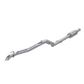 Picture of MBRP 2020 Jeep Gladiator 2-5in Single Rear Exit Cat Back Exhaust - T304 SS Off-Road