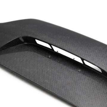 Picture of Seibon 2018 Kia Stinger OE-Style Carbon Fiber Rear Trunk Garnish