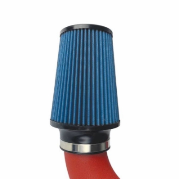 Picture of Injen 18-19 Audi S4-S5 B9 3-0L Turbo Wrinkle Red Short Ram Intake