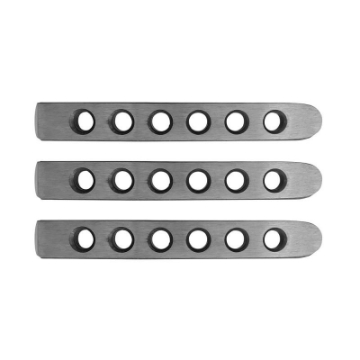 Picture of DV8 Offroad 2007-2018 Jeep JK Aluminum Stick On Door Handle Inserts - Set Of 3