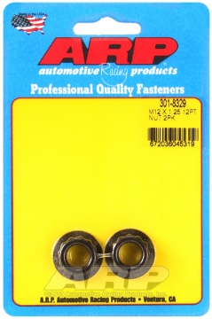 Picture of ARP M12 x 1-25 16mm socket 12pt Nut Kit Pack of 2
