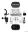 Picture of Wilwood Compact Tandem M-C - 1in Bore - w-Bracket and Valve - Ball Burnished