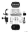 Picture of Wilwood Compact Tandem M-C - 1in Bore w-RH Bracket and Valve - Ball Burnished