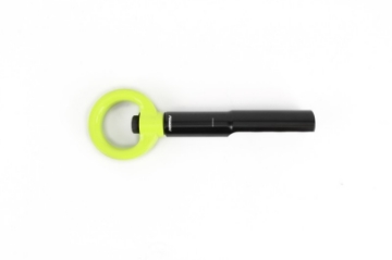 Picture of PERRIN 17-21 Honda Civic Si-Type R-Touring-Hatchback Tow Hook Kit Front - Neon Yellow